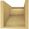 Ekena Millwork 9"W x 18"D x 9"H Wide Asheboro Rough Cedar Woodgrain TimberThane Corbel, Primed Tan CORUR09X18X09ASHRCPR - alternate 5